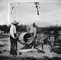 Cement mixing near Pidgeon farm
